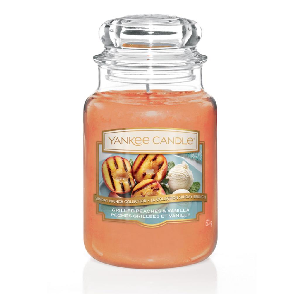 Yankee Candle Grilled Peaches & Vanilla Large Jar £16.74
